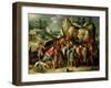 St. Paul Led to Damascus after His Conversion-Pieter Brueghel the Younger-Framed Giclee Print