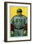 St. Paul, MN, St. Paul Minor League, Peter O'Brien, Baseball Card-Lantern Press-Framed Art Print