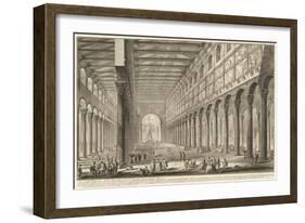 St. Paul Outside the Walls, 1748-49-Giovanni Battista Piranesi Piranesi-Framed Art Print