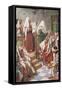 St Paul Preaching-Harold Copping-Framed Stretched Canvas