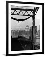 St. Paul's across Thames-null-Framed Photographic Print