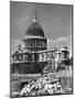 St. Paul's after Blitz-J. Chettlburgh-Mounted Photographic Print