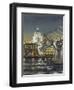 St Paul's and the Millennium Bridge, 2004-Tom Young-Framed Giclee Print