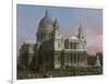 St. Paul's Cathedral, 1754-Canaletto-Framed Giclee Print