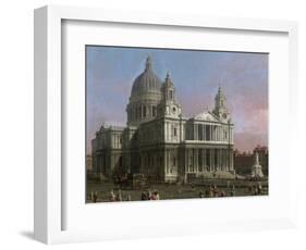 St. Paul's Cathedral, 1754-Canaletto-Framed Premium Giclee Print