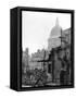 St. Paul's Cathedral and Bombed Buildings-G. Wren Howard-Framed Stretched Canvas
