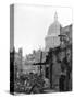 St. Paul's Cathedral and Bombed Buildings-G. Wren Howard-Stretched Canvas