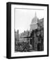 St. Paul's Cathedral and Bombed Buildings-G. Wren Howard-Framed Photographic Print