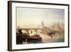 St. Paul's Cathedral and London Bridge-Edward Angelo Goodall-Framed Giclee Print