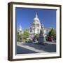 St. Paul's Cathedral, and Red Double Decker Bus, London, England, United Kingdom, Europe-Markus Lange-Framed Photographic Print