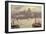 St. Paul's Cathedral and River Thames, London, England-George Hyde-Pownall-Framed Giclee Print