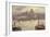 St. Paul's Cathedral and River Thames, London, England-George Hyde-Pownall-Framed Giclee Print