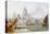 St. Paul's Cathedral and the City of London-George Chambers-Stretched Canvas