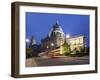 St. Paul's Cathedral at Night, London, England, United Kingdom, Europe-Stuart Black-Framed Photographic Print