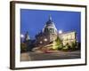 St. Paul's Cathedral at Night, London, England, United Kingdom, Europe-Stuart Black-Framed Photographic Print