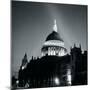 St Paul's Cathedral By Floodlight, 1951-Henry Grant-Mounted Giclee Print