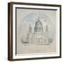 St Paul's Cathedral, C.1790-Thomas Girtin-Framed Giclee Print