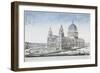 St Paul's Cathedral, City of London, 1755-NJB de Poilly-Framed Giclee Print