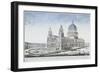 St Paul's Cathedral, City of London, 1755-NJB de Poilly-Framed Giclee Print