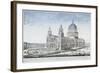 St Paul's Cathedral, City of London, 1755-NJB de Poilly-Framed Giclee Print