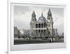 St Paul's Cathedral, City of London, 1851-Thomas Picken-Framed Giclee Print