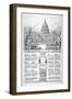 St Paul's Cathedral, City of London, 1908-William Monk-Framed Premium Giclee Print