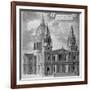 St Paul's Cathedral, City of London, C1715-Robert Trevitt-Framed Giclee Print