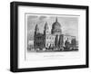 St Paul's Cathedral, City of London-null-Framed Giclee Print