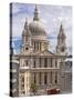 St. Paul's Cathedral Designed by Sir Christopher Wren, London, England, United Kingdom, Europe-Walter Rawlings-Stretched Canvas