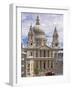 St. Paul's Cathedral Designed by Sir Christopher Wren, London, England, United Kingdom, Europe-Walter Rawlings-Framed Photographic Print