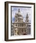 St. Paul's Cathedral Designed by Sir Christopher Wren, London, England, United Kingdom, Europe-Walter Rawlings-Framed Photographic Print