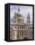 St. Paul's Cathedral Designed by Sir Christopher Wren, London, England, United Kingdom, Europe-Walter Rawlings-Framed Stretched Canvas