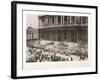 St Paul's Cathedral During the Diamond Jubilee Thanksgiving Service for Queen Victoria, June 1897-null-Framed Giclee Print