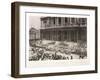 St Paul's Cathedral During the Diamond Jubilee Thanksgiving Service for Queen Victoria, June 1897-null-Framed Giclee Print