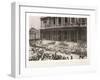 St Paul's Cathedral During the Diamond Jubilee Thanksgiving Service for Queen Victoria, June 1897-null-Framed Giclee Print