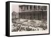 St Paul's Cathedral During the Diamond Jubilee Thanksgiving Service for Queen Victoria, June 1897-null-Framed Stretched Canvas