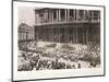 St Paul's Cathedral During the Diamond Jubilee Thanksgiving Service for Queen Victoria, June 1897-null-Mounted Premium Giclee Print