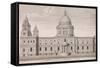 St Paul's Cathedral Exterior, C1750-Nathaniel Parr-Framed Stretched Canvas