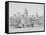 St Paul's Cathedral from Southwark Bridge, City of London, 1835-null-Framed Stretched Canvas