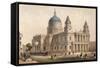 St. Paul's Cathedral from the North West-Thomas Hosmer Shepherd-Framed Stretched Canvas