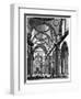 St. Paul's Cathedral, Historical Artwork-Middle Temple Library-Framed Photographic Print