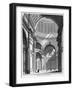 St. Paul's Cathedral, Historical Artwork-Middle Temple Library-Framed Photographic Print