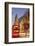 St. Paul's Cathedral in London at Dusk.-David Bank-Framed Photographic Print