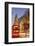 St. Paul's Cathedral in London at Dusk.-David Bank-Framed Photographic Print