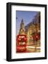 St. Paul's Cathedral in London at Dusk.-David Bank-Framed Photographic Print