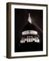 St. Paul's Cathedral in London Lit up at Night for Victory Day Celebrations, June 1946-null-Framed Photographic Print