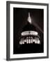St. Paul's Cathedral in London Lit up at Night for Victory Day Celebrations, June 1946-null-Framed Photographic Print
