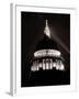 St. Paul's Cathedral in London Lit up at Night for Victory Day Celebrations, June 1946-null-Framed Photographic Print