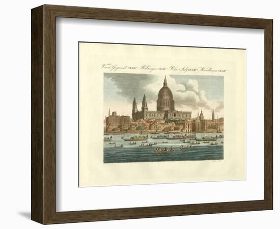 St. Paul's Cathedral in London-null-Framed Giclee Print