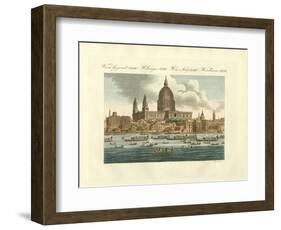 St. Paul's Cathedral in London-null-Framed Giclee Print